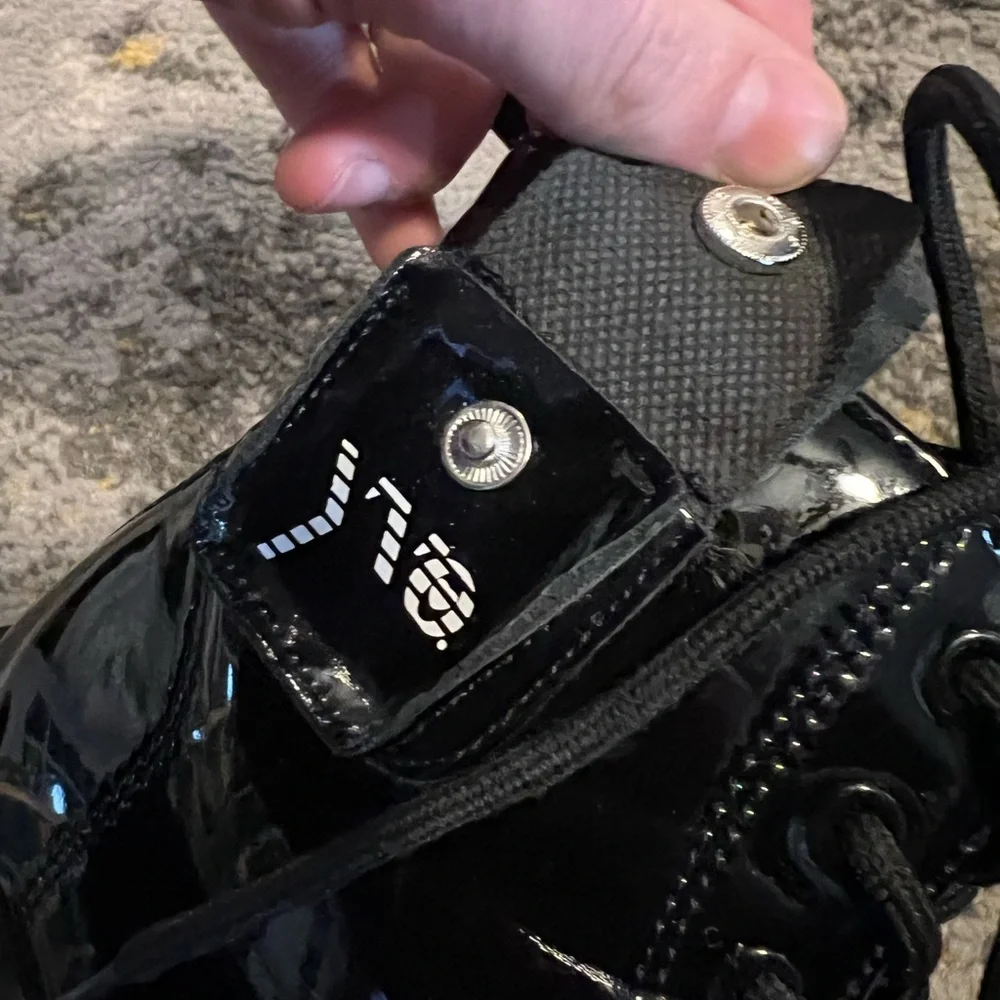 Black Patent Kids Boots